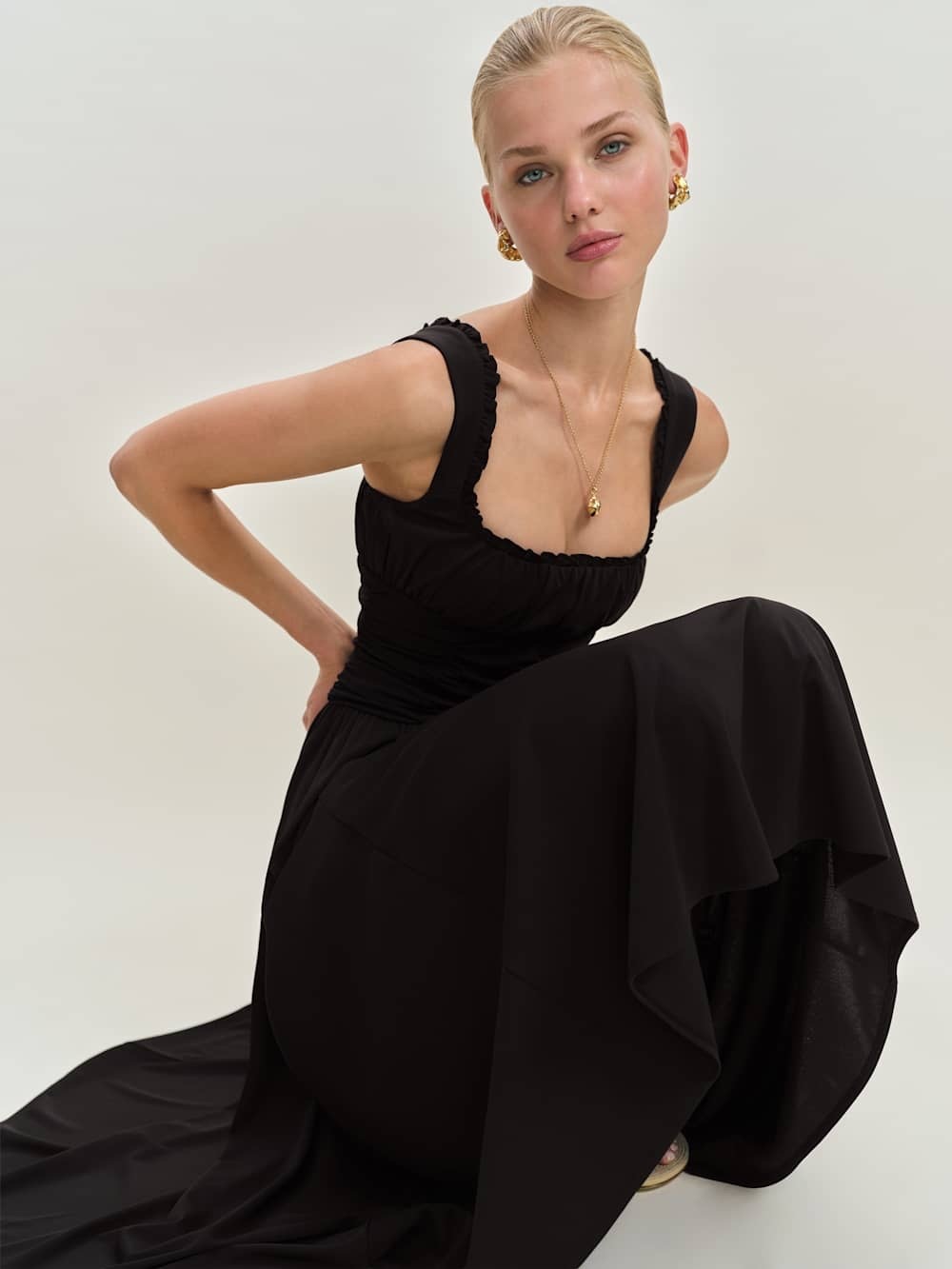 NWT Reformation Willa Knit Dress - Picture 6 of 14